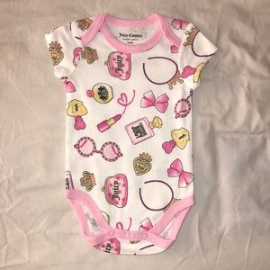 Juicy couture onsie for baby girl 3/6 months